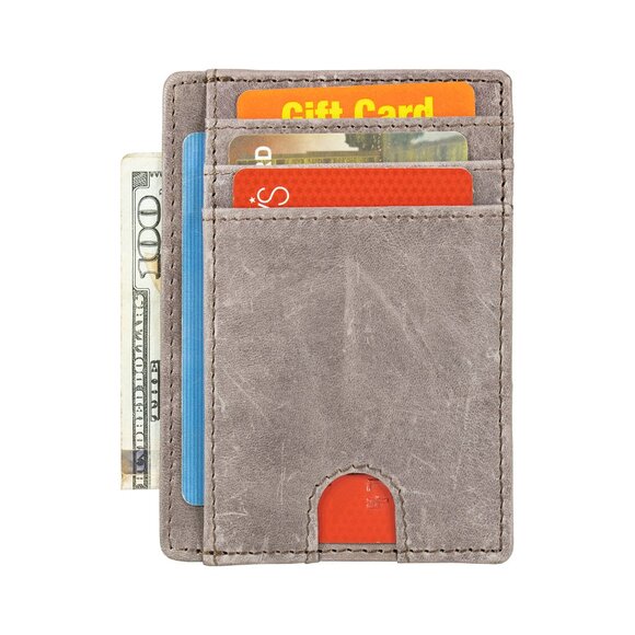 Leather Credit Card Holder for Men - Picture 14 of 15